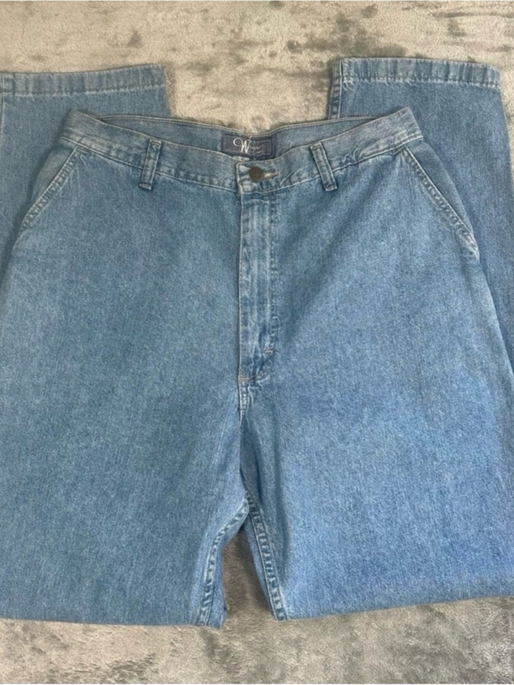Vintage Wrangler For Women Jeans Size 12 100% Cotton USA - Picture 7 of 12